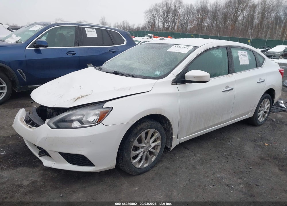 2018 NISSAN SENTRA SV VIN: 3N1AB7AP8JY249823