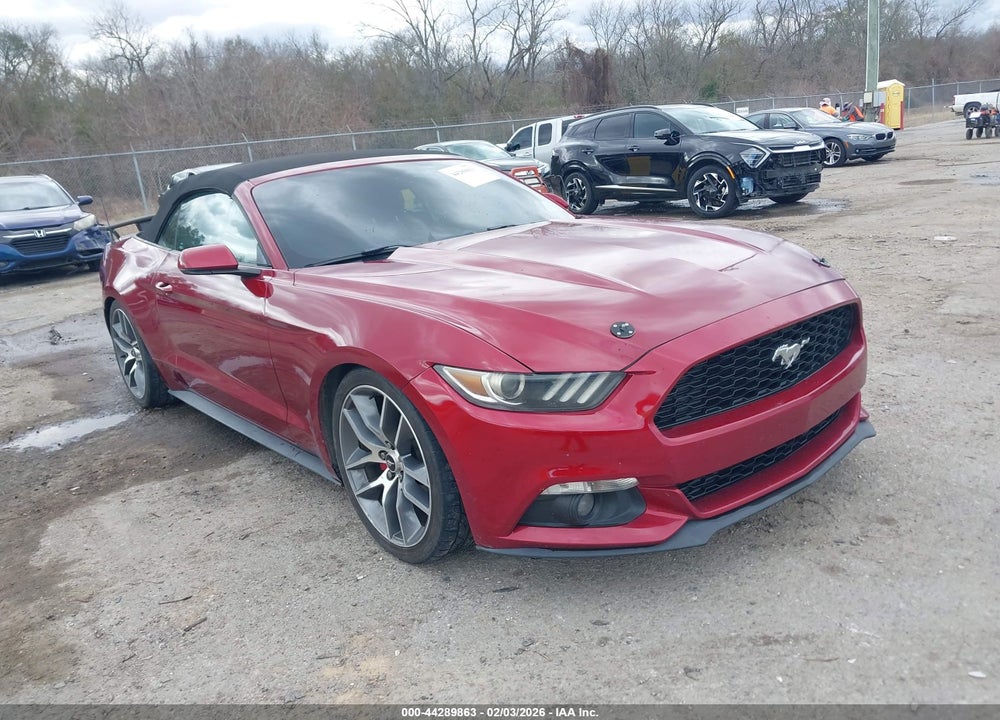 2016 FORD MUSTANG ECOBOOST PREMIUM VIN: 1FATP8UH6G5309420