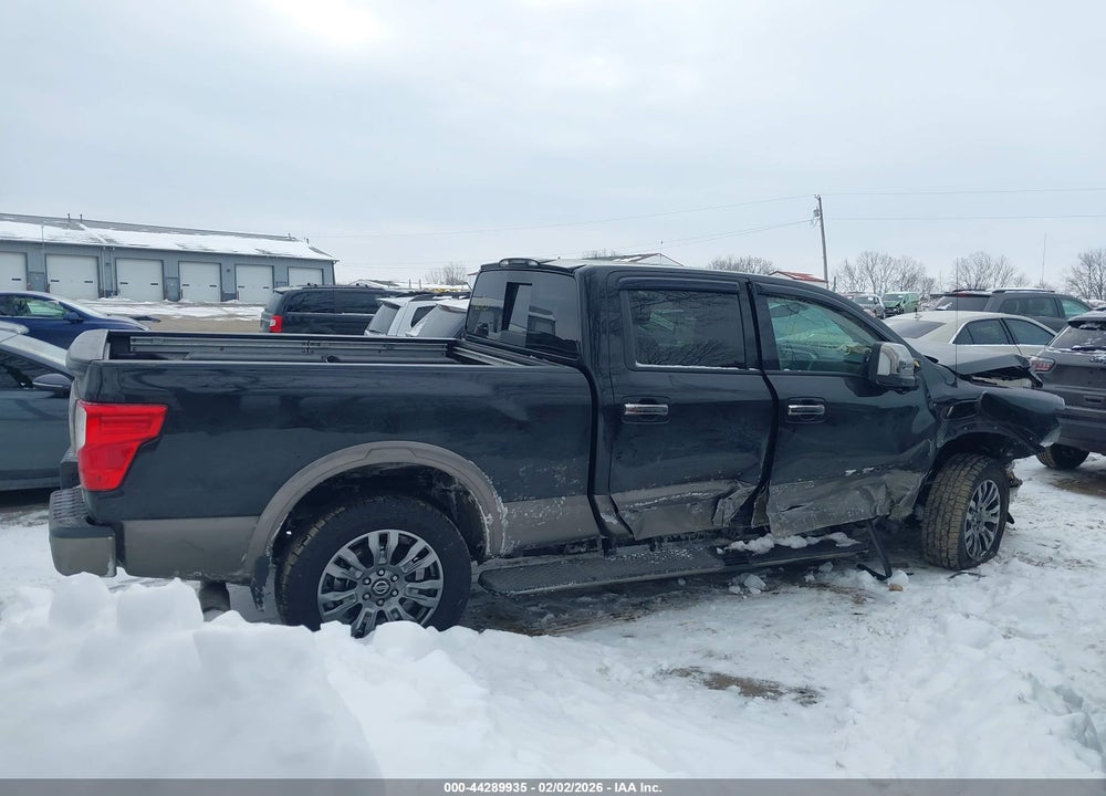 2016 NISSAN TITAN XD PLATINUM RESERVE DIESEL VIN: 1N6BA1F4XGN509884