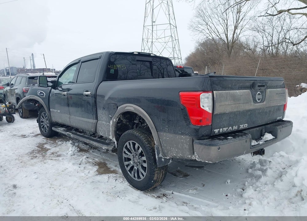 2016 NISSAN TITAN XD PLATINUM RESERVE DIESEL VIN: 1N6BA1F4XGN509884