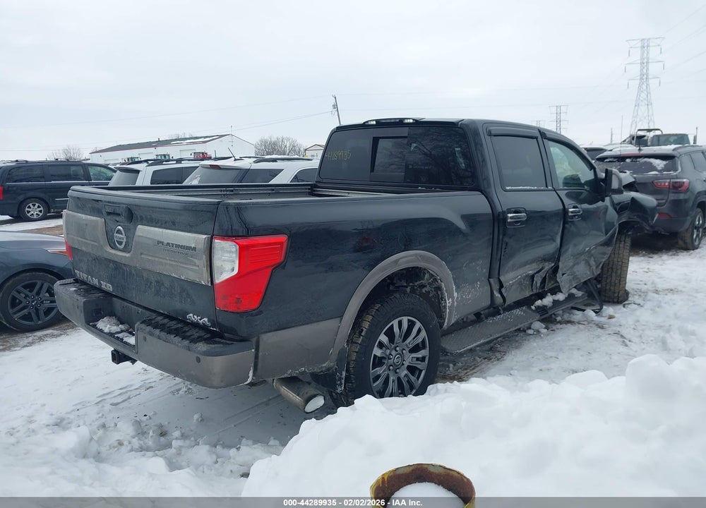 2016 NISSAN TITAN XD PLATINUM RESERVE DIESEL VIN: 1N6BA1F4XGN509884