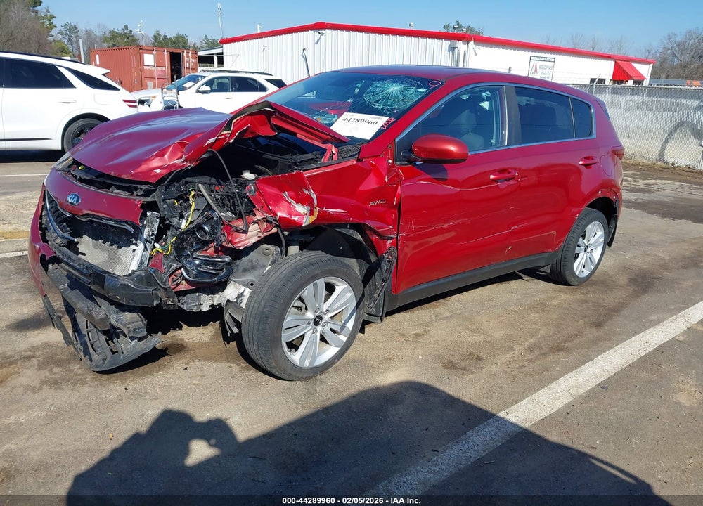 2017 KIA SPORTAGE LX VIN: KNDPMCAC2H7243342