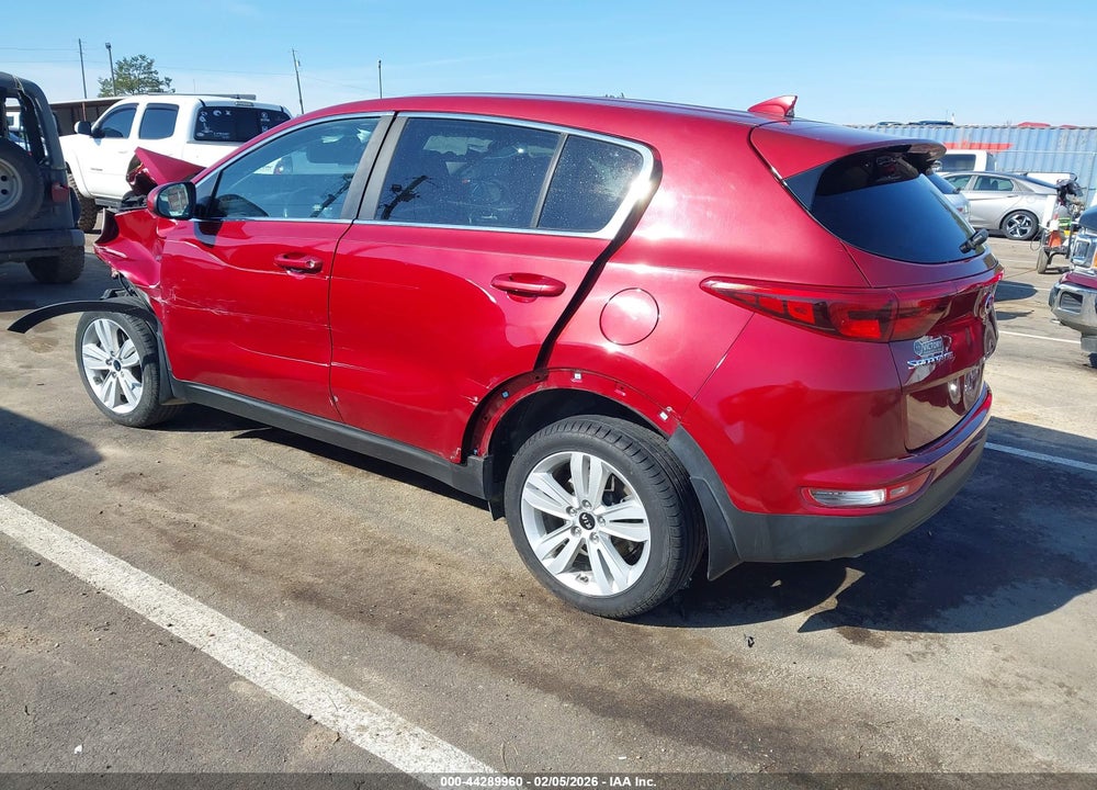 2017 KIA SPORTAGE LX VIN: KNDPMCAC2H7243342