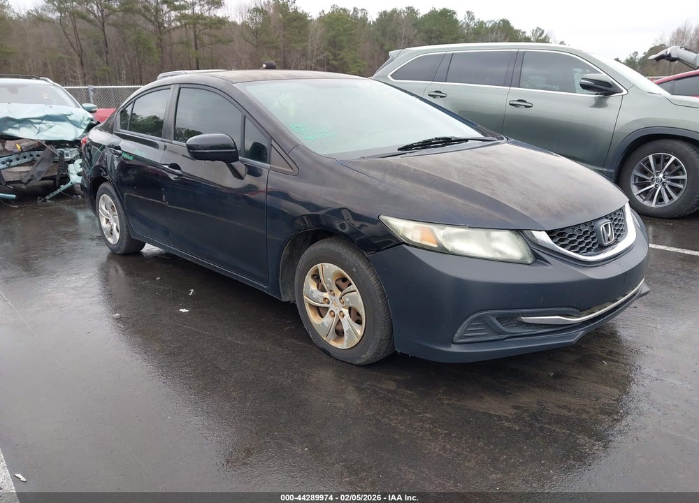 2014 HONDA CIVIC LX VIN: 2HGFB2F52EH533359