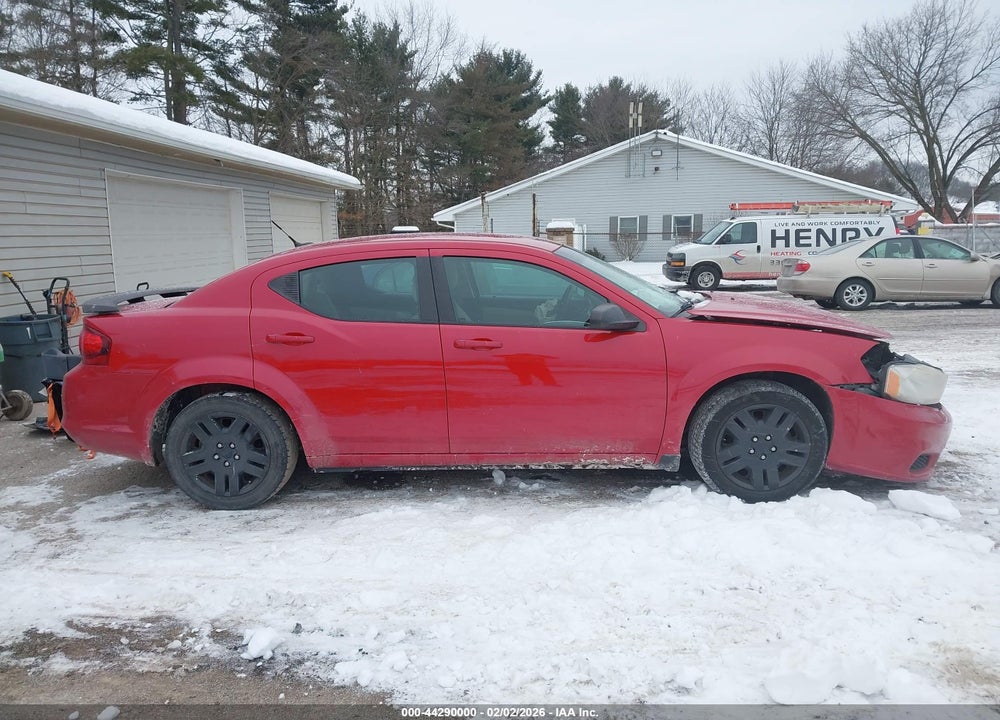 2014 DODGE AVENGER SE VIN: 1C3CDZAB9EN155991