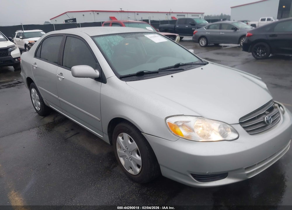 2004 TOYOTA COROLLA LE VIN: 2T1BR32E44C178725