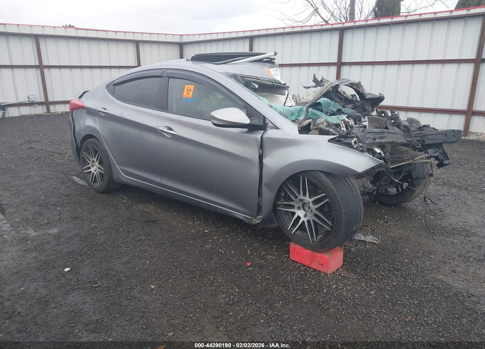 2013 HYUNDAI ELANTRA LIMITED VIN: KMHDH4AE1DU634102