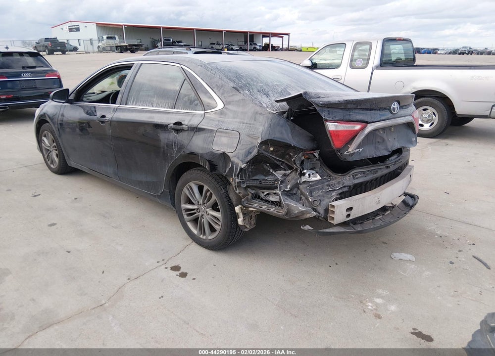 2016 TOYOTA CAMRY SE VIN: 4T1BF1FK1GU181274