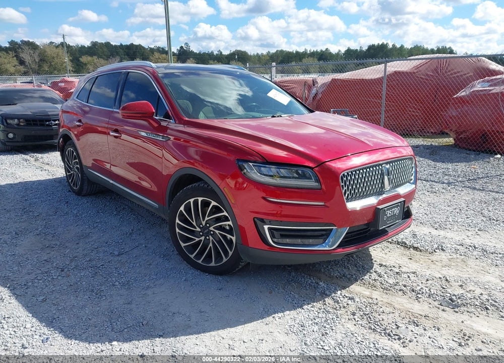 2020 LINCOLN NAUTILUS RESERVE VIN: 2LMPJ6K99LBL21760
