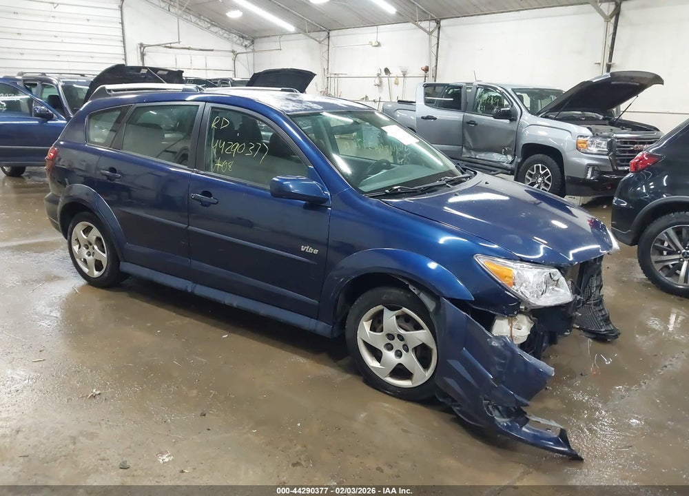 2008 PONTIAC VIBE VIN: 5Y2SL65848Z407635