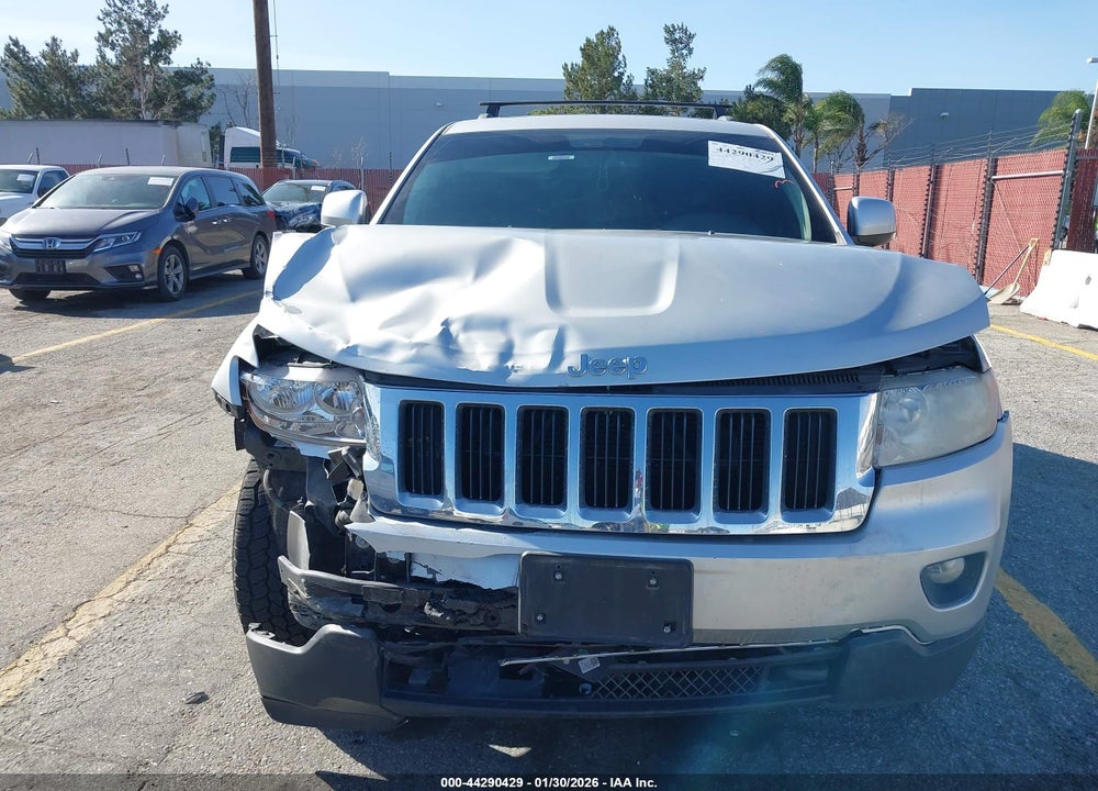 2012 JEEP GRAND CHEROKEE LAREDO VIN: 1C4RJFAG9CC234501