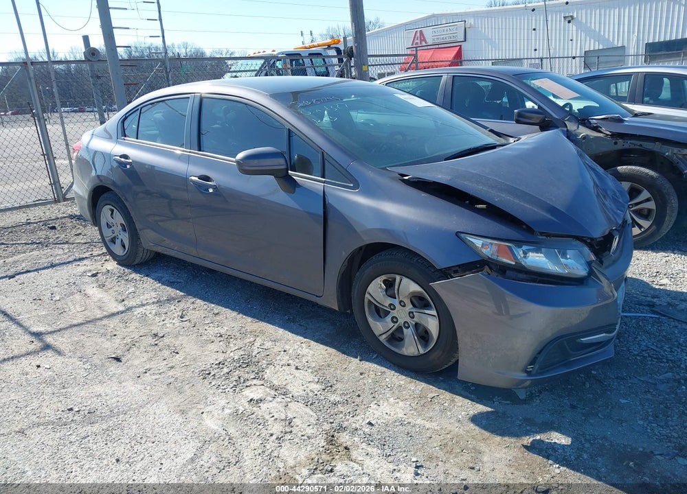 2015 HONDA CIVIC LX VIN: 19XFB2F58FE091327