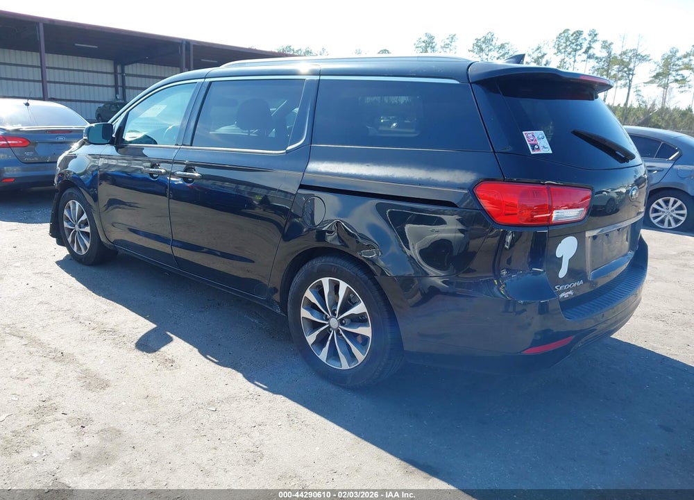 2016 KIA SEDONA SX VIN: KNDMC5C15G6156049