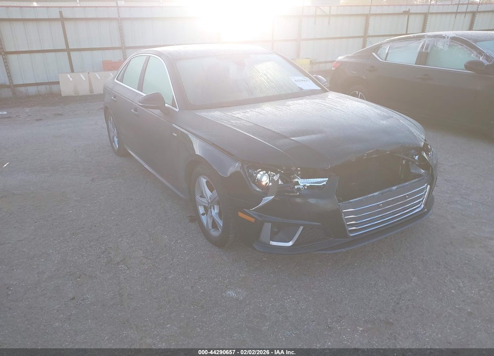 2019 AUDI A4 45 PREMIUM VIN: WAUDNAF48KA023202
