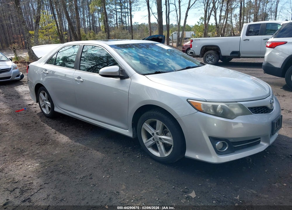 2012 TOYOTA CAMRY SE VIN: 4T1BF1FK9CU590486