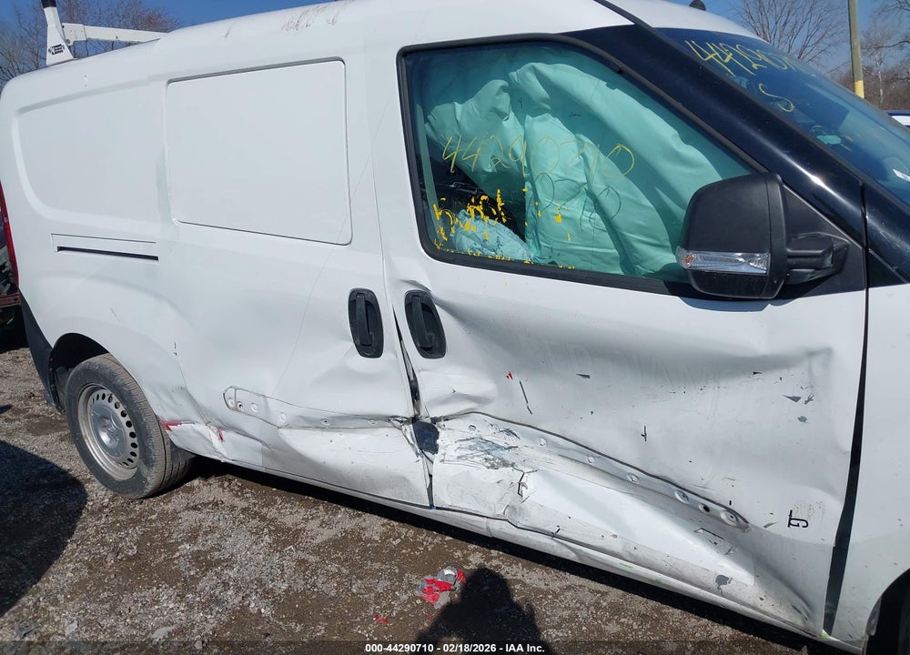 2016 RAM PROMASTER CITY TRADESMAN VIN: ZFBERFAT0G6B08865