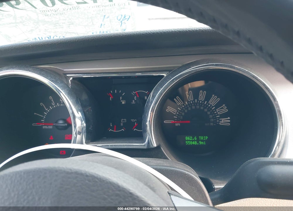 2005 FORD MUSTANG GT VIN: 1ZVFT85H555183868