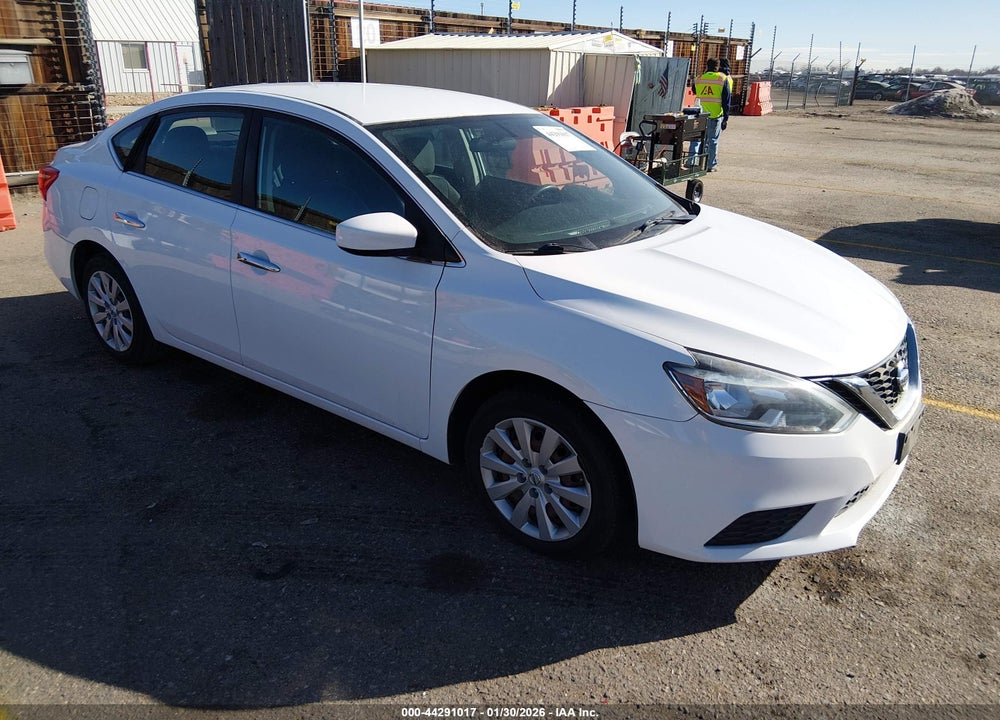2017 NISSAN SENTRA SV VIN: 3N1AB7APXHY291761