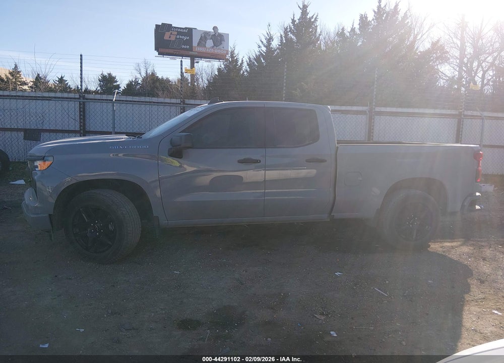 2024 CHEVROLET SILVERADO 1500 2WD  STANDARD BED CUSTOM VIN: 1GCRABEK3RZ393396