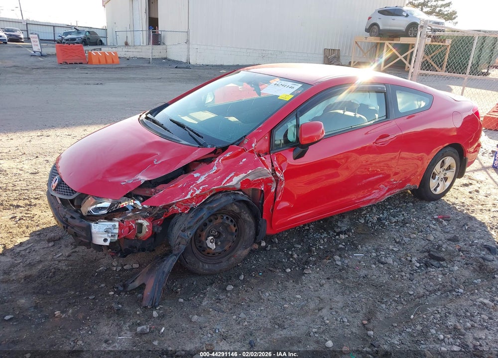 2013 HONDA CIVIC LX VIN: 2HGFG3B54DH521628