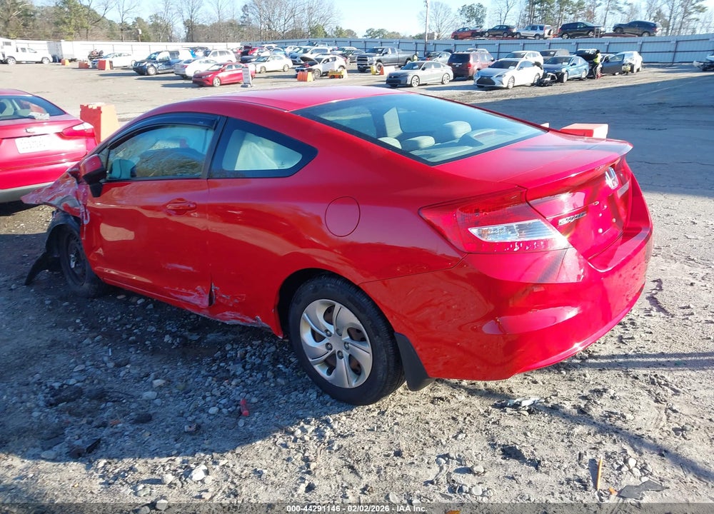 2013 HONDA CIVIC LX VIN: 2HGFG3B54DH521628