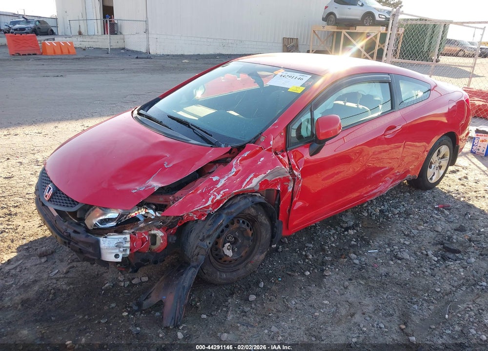 2013 HONDA CIVIC LX VIN: 2HGFG3B54DH521628