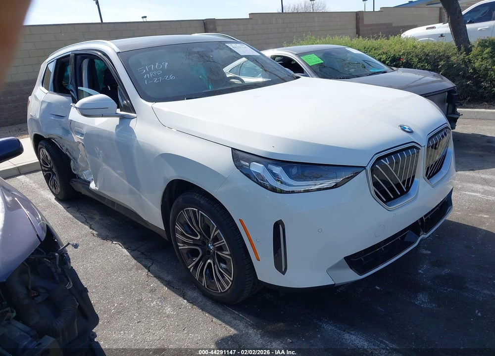 2025 BMW X3 30 XDRIVE VIN: 5UX53GP07S9053934