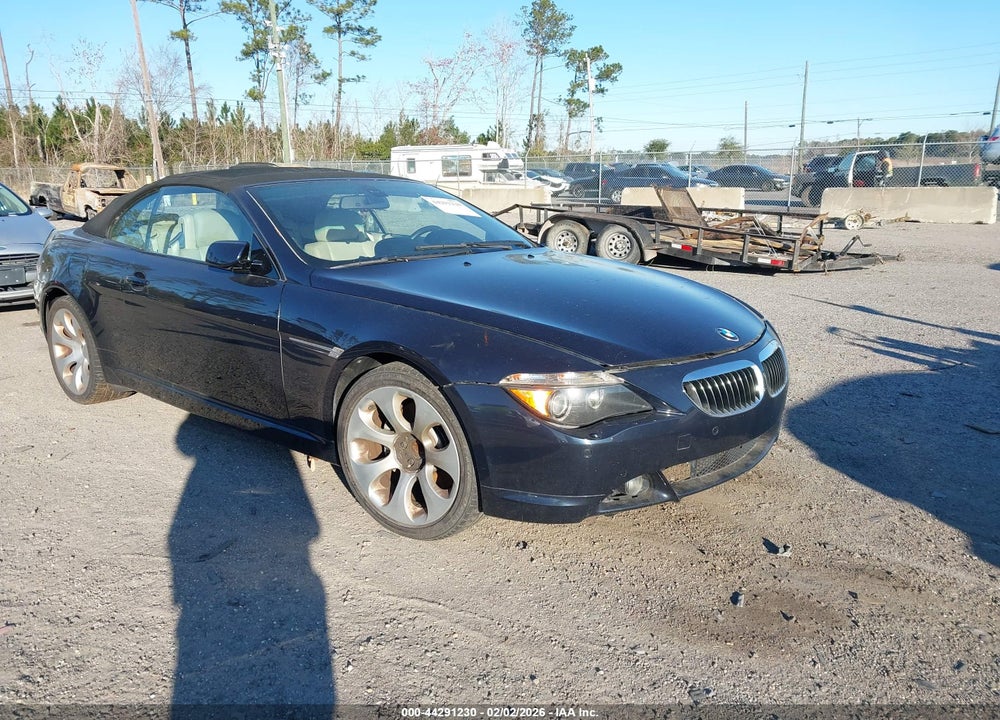 2006 BMW 650I VIN: WBAEK13456CN75641