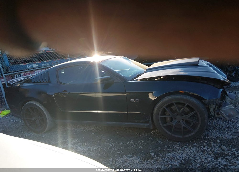 2012 FORD MUSTANG GT PREMIUM VIN: 1ZVBP8CF1C5241606