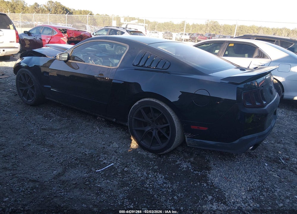 2012 FORD MUSTANG GT PREMIUM VIN: 1ZVBP8CF1C5241606