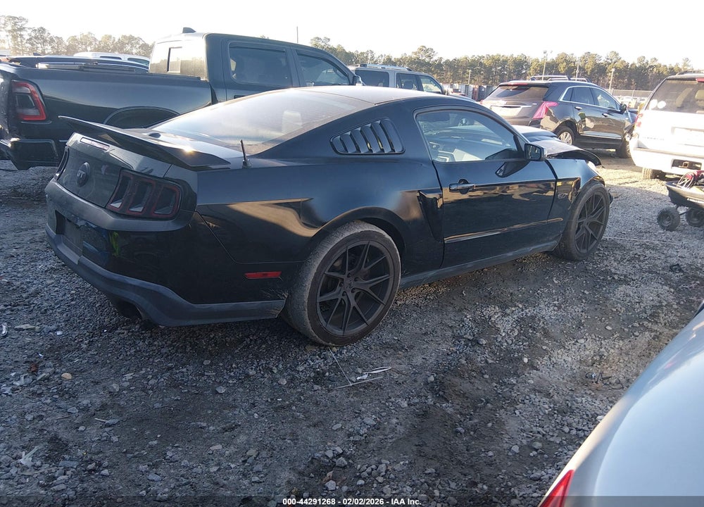 2012 FORD MUSTANG GT PREMIUM VIN: 1ZVBP8CF1C5241606