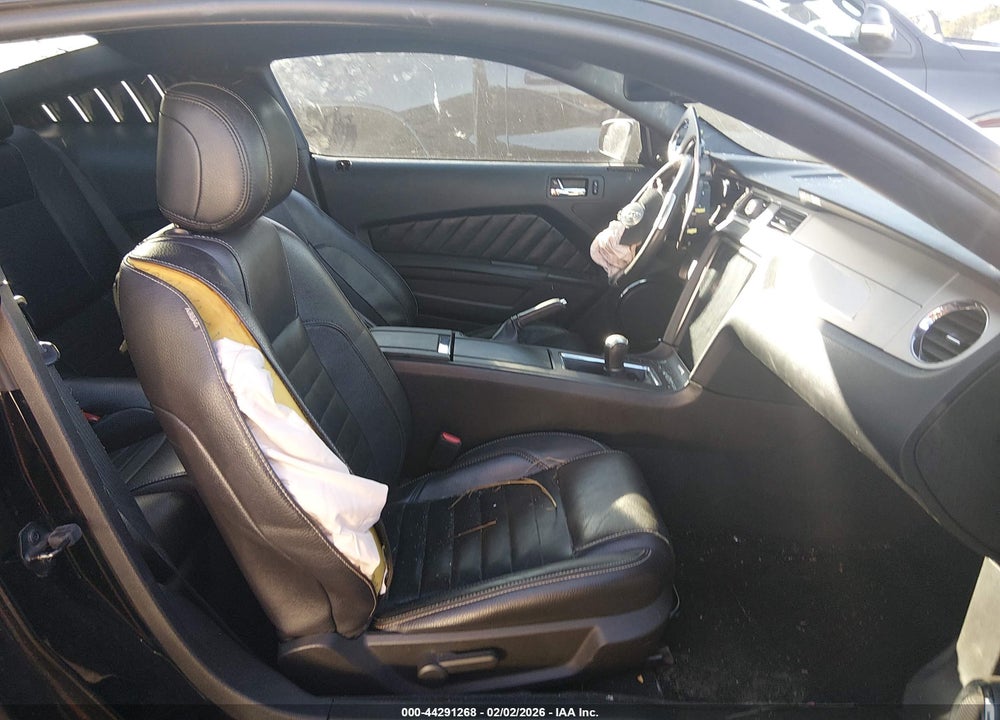 2012 FORD MUSTANG GT PREMIUM VIN: 1ZVBP8CF1C5241606