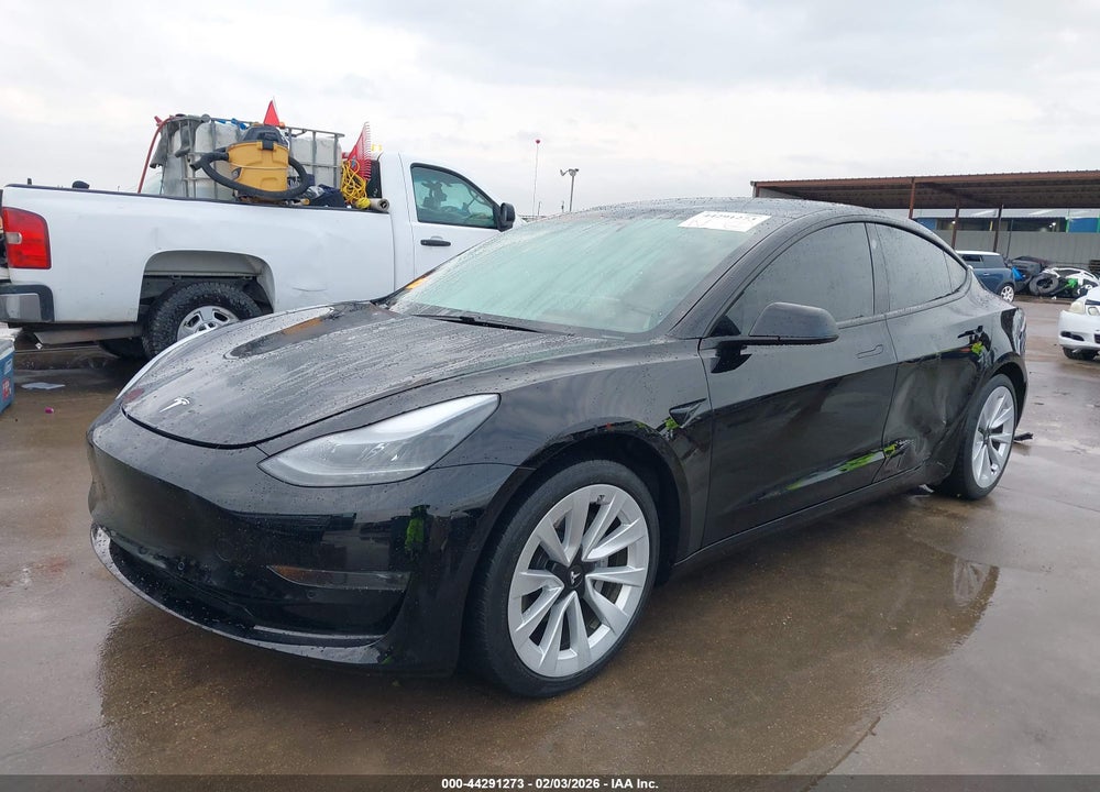 2021 TESLA MODEL 3 STANDARD RANGE PLUS REAR-WHEEL DRIVE VIN: 5YJ3E1EA9MF063773