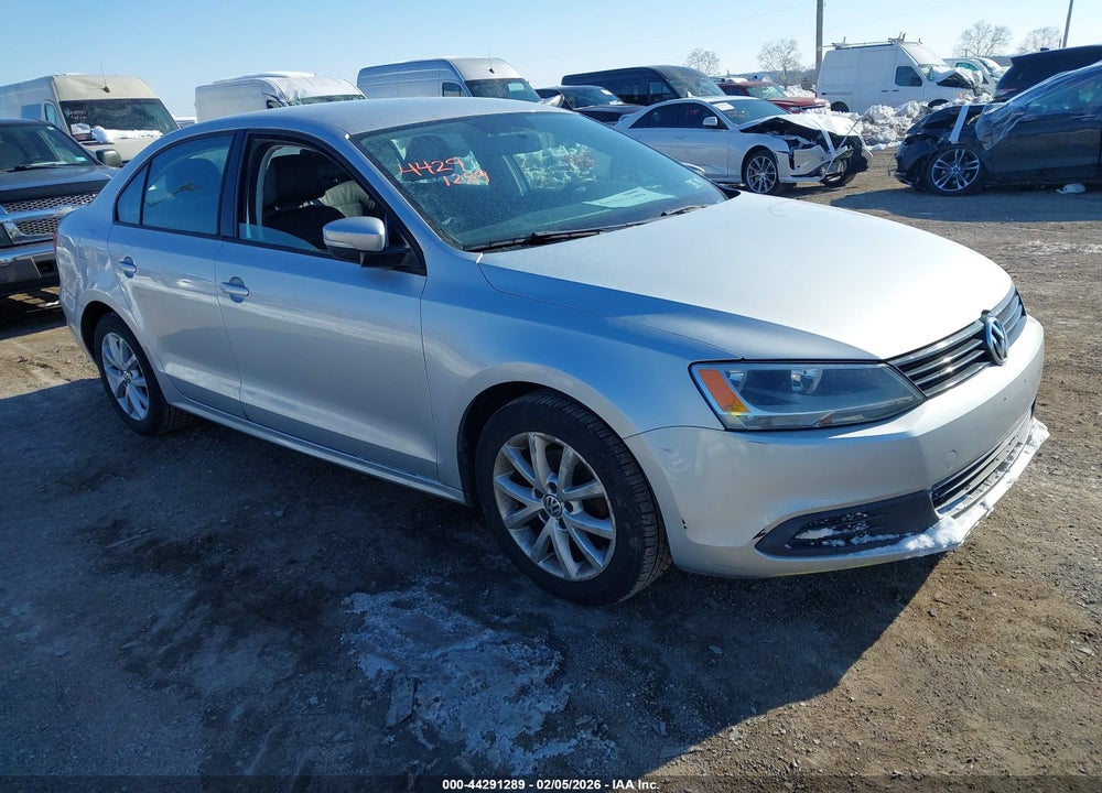 2012 VOLKSWAGEN JETTA 2.5L SE VIN: 3VWDP7AJ7CM068856