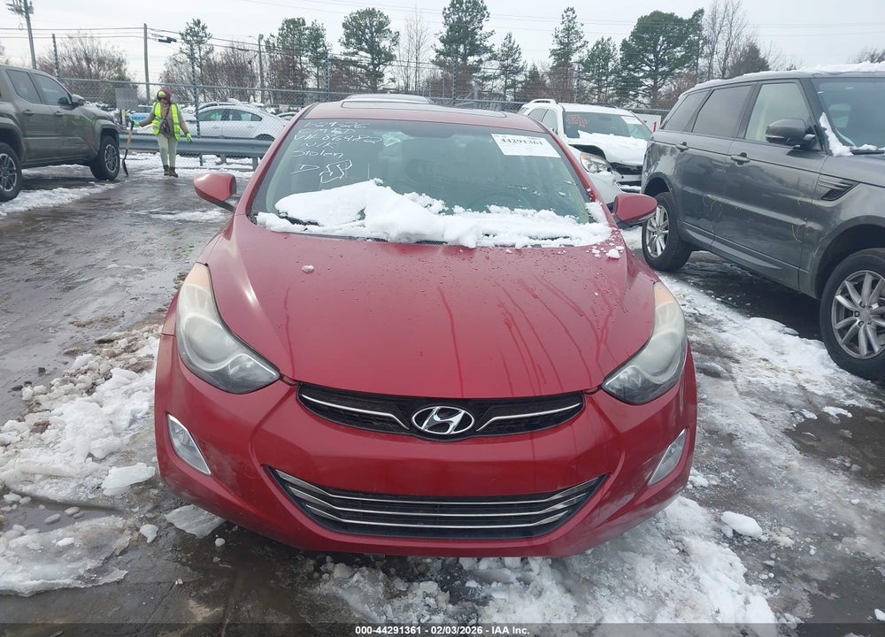 2013 HYUNDAI ELANTRA LIMITED VIN: KMHDH4AE0DU864827