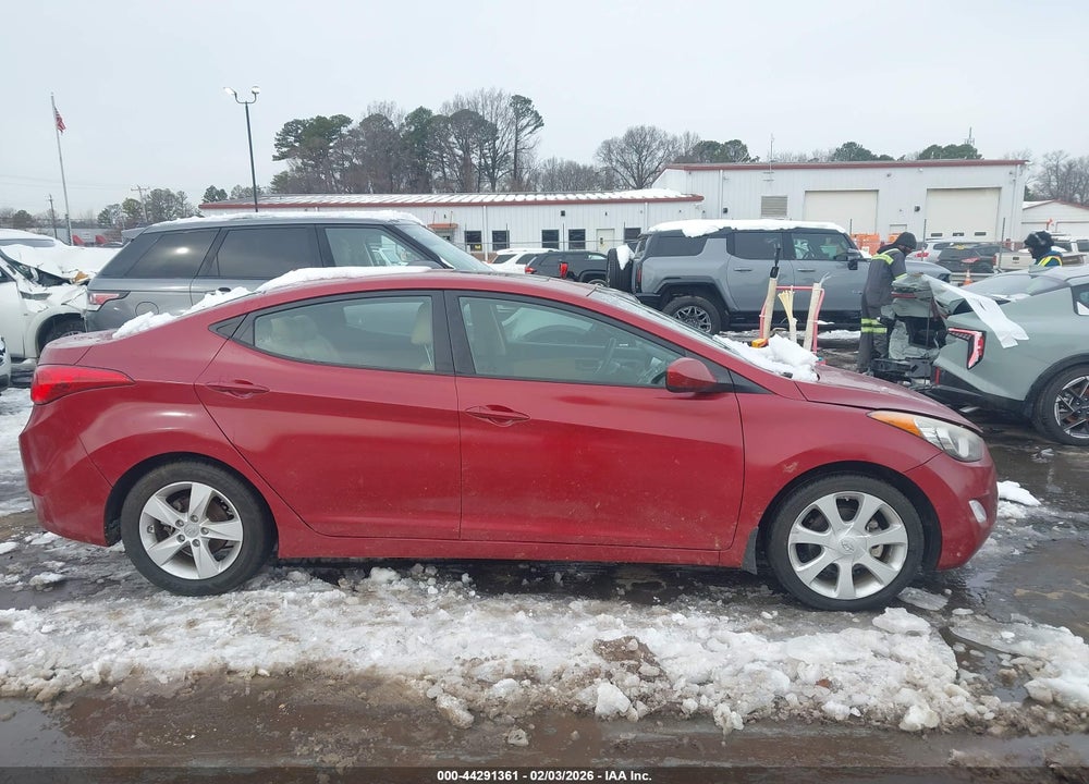 2013 HYUNDAI ELANTRA LIMITED VIN: KMHDH4AE0DU864827