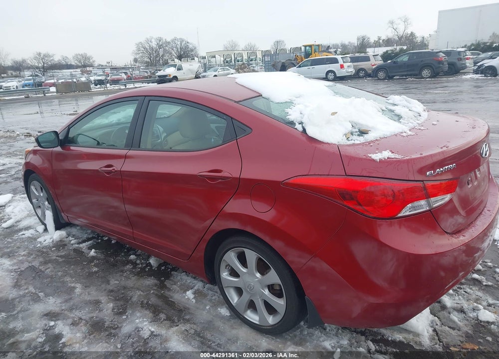 2013 HYUNDAI ELANTRA LIMITED VIN: KMHDH4AE0DU864827