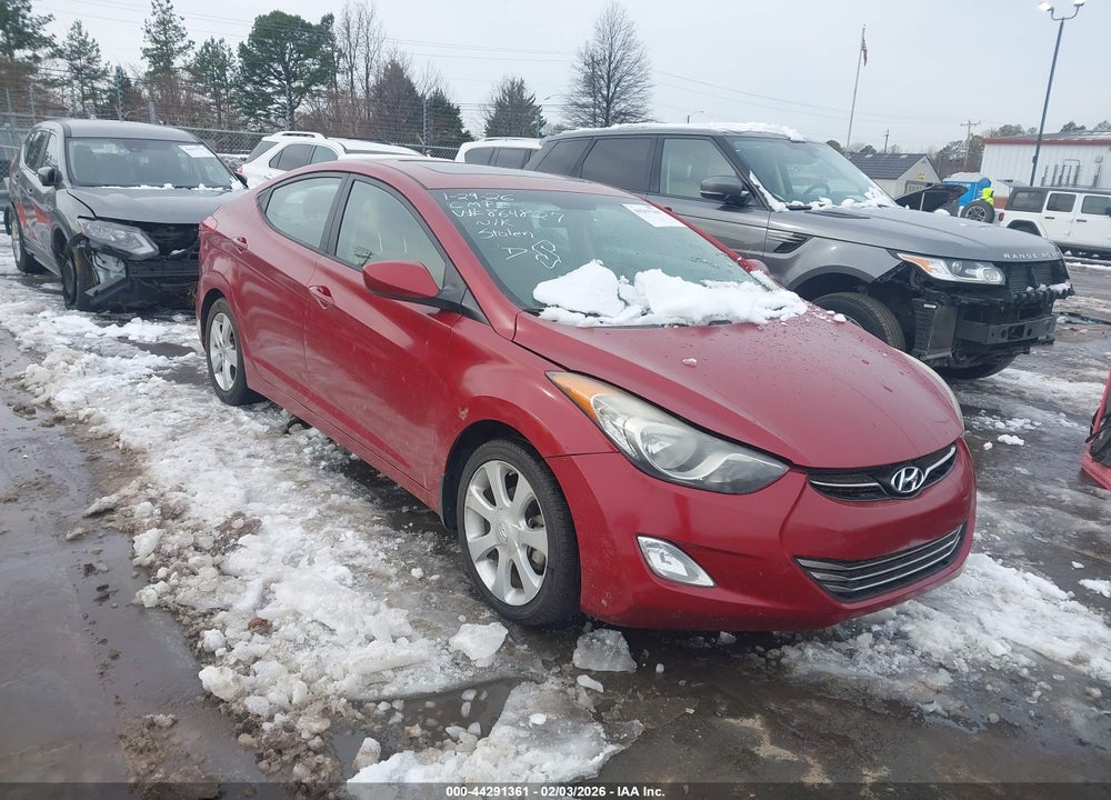 2013 HYUNDAI ELANTRA LIMITED VIN: KMHDH4AE0DU864827