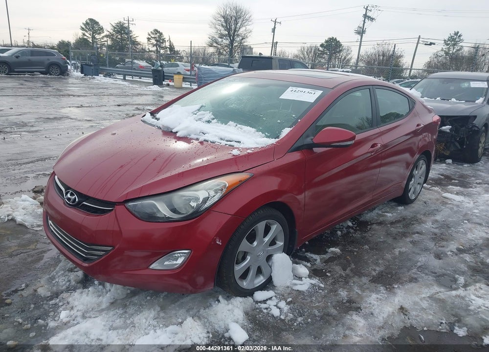 2013 HYUNDAI ELANTRA LIMITED VIN: KMHDH4AE0DU864827