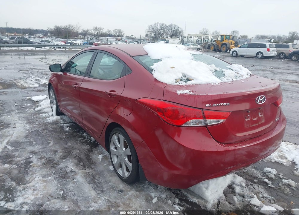2013 HYUNDAI ELANTRA LIMITED VIN: KMHDH4AE0DU864827