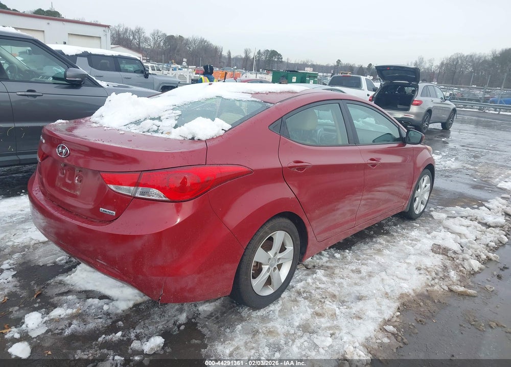 2013 HYUNDAI ELANTRA LIMITED VIN: KMHDH4AE0DU864827