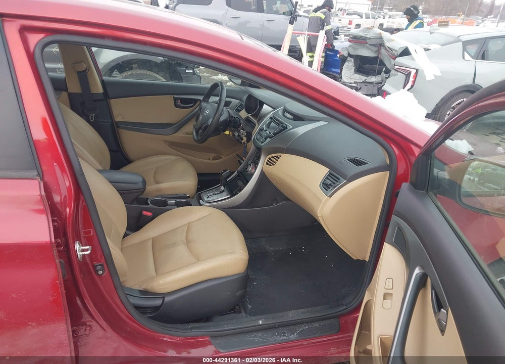 2013 HYUNDAI ELANTRA LIMITED VIN: KMHDH4AE0DU864827