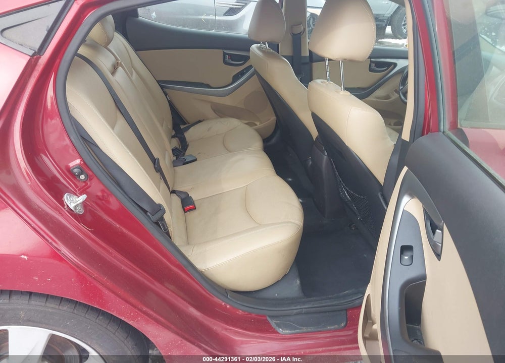 2013 HYUNDAI ELANTRA LIMITED VIN: KMHDH4AE0DU864827