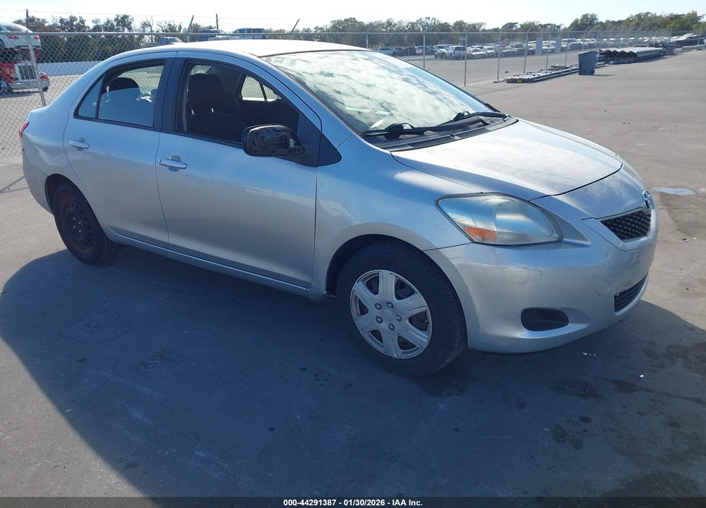 2012 TOYOTA YARIS VIN: JTDBT4K37CL012776