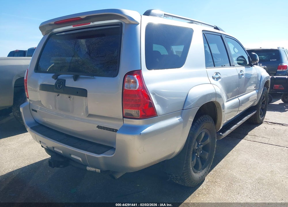 2007 TOYOTA 4RUNNER SR5 V6 VIN: JTEZU14R778080317
