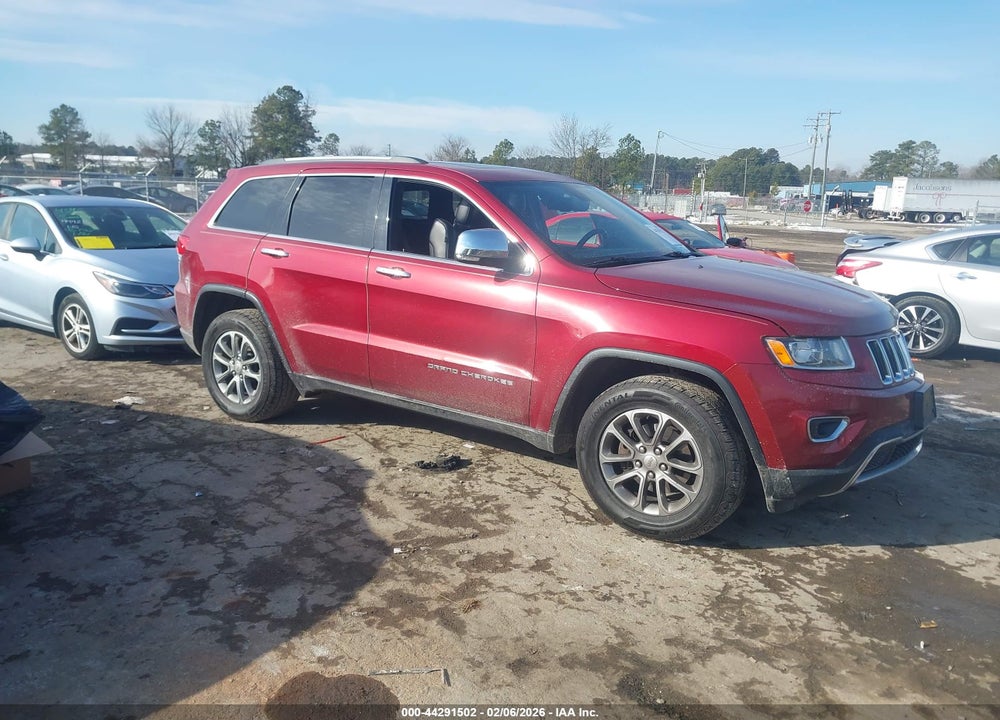 2015 JEEP GRAND CHEROKEE LIMITED VIN: 1C4RJFBGXFC845057