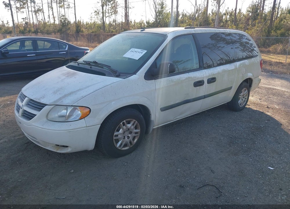 2006 DODGE GRAND CARAVAN SE VIN: 1D4GP24R96B554958