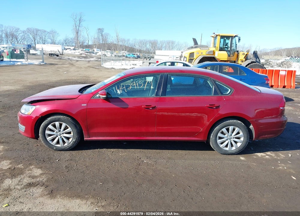 2015 VOLKSWAGEN PASSAT 1.8T WOLFSBURG EDITION VIN: 1VWAT7A35FC039300