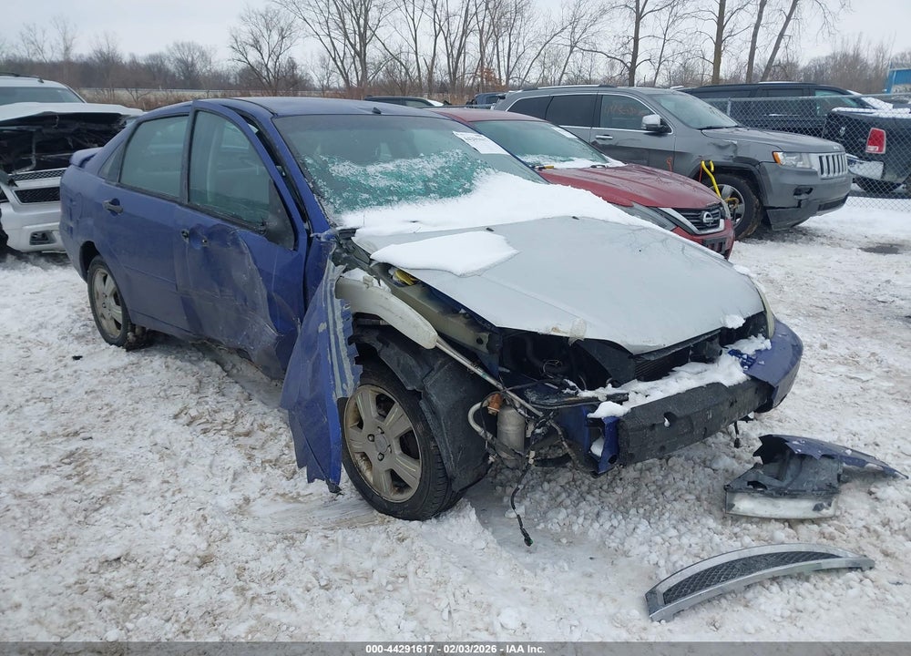2006 FORD FOCUS ZX4 VIN: 1FAHP34N66W199895