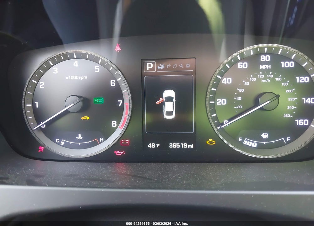 2015 HYUNDAI SONATA ECO VIN: 5NPE24AA9FH115626